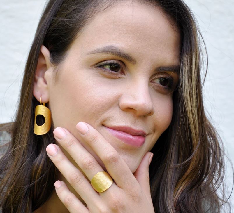 "AJA" Earrings Jewelry by Aris MyAmericanCrafts My American Crafts