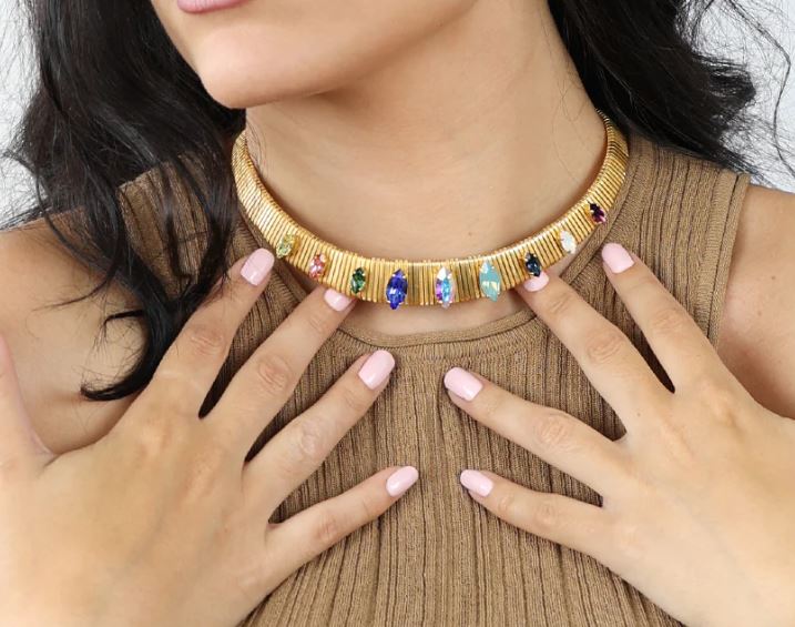 "Eliza" Choker Jewelry by Aris MyAmericanCrafts My American Crafts