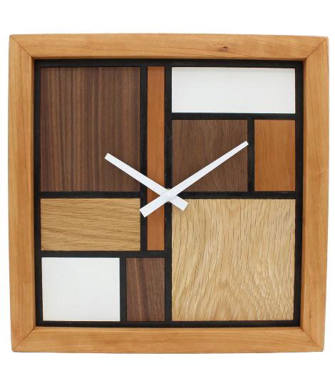 Mondrian Clock