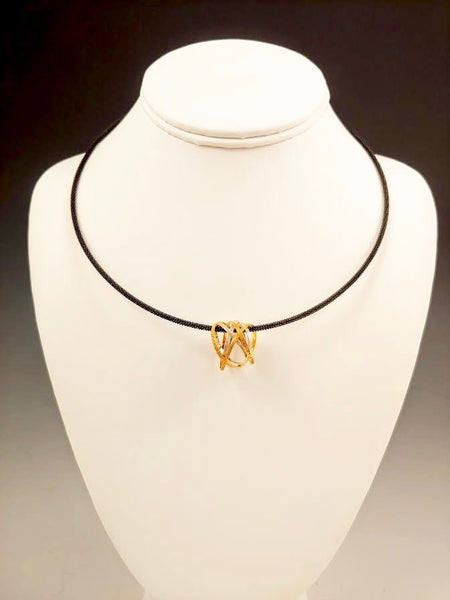 Vermeil  Mobius Necklace