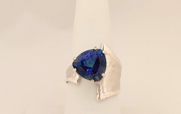 Midnight Mystic Topaz Ring