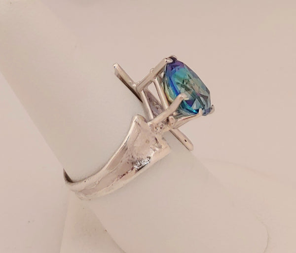 Midnight Mystic Topaz Ring