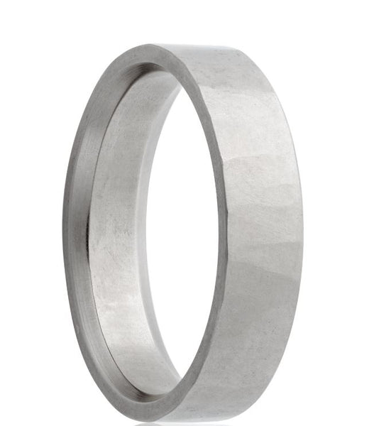 14K White Gold Band