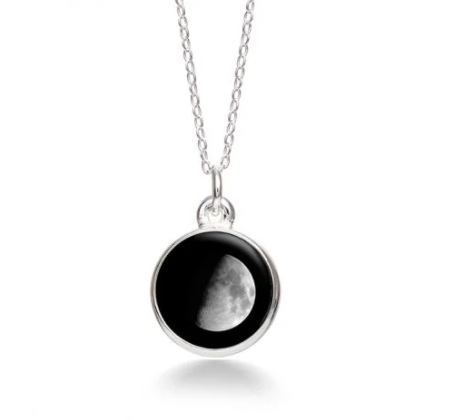 MoonGlow Waxing Gibbous Necklace