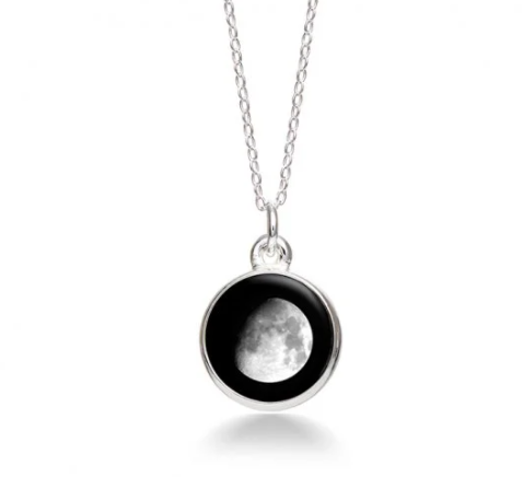 MoonGlow Waxing Gibbous Necklace