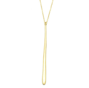 Long Stick Vermeil Necklace