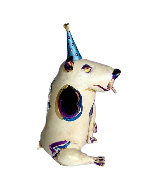 "Party Spud Dawg" Sculpture