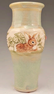 "Bunnies" Vase