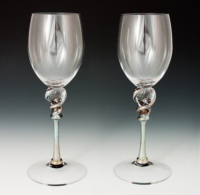 Silver Queen Goblets | Romeo Glass | MyAmericanCrafts  My American Crafts