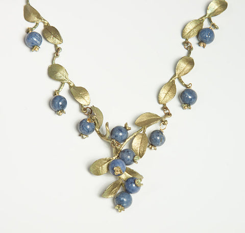 Blueberry necklace