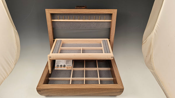 Burled Walnut Elegance Box