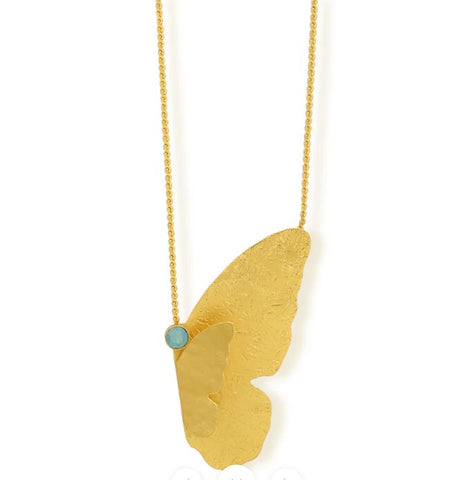 Gold  Mariposa Necklace