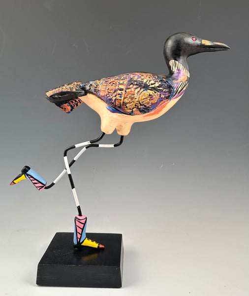 "Loonis" Bird Sculpture