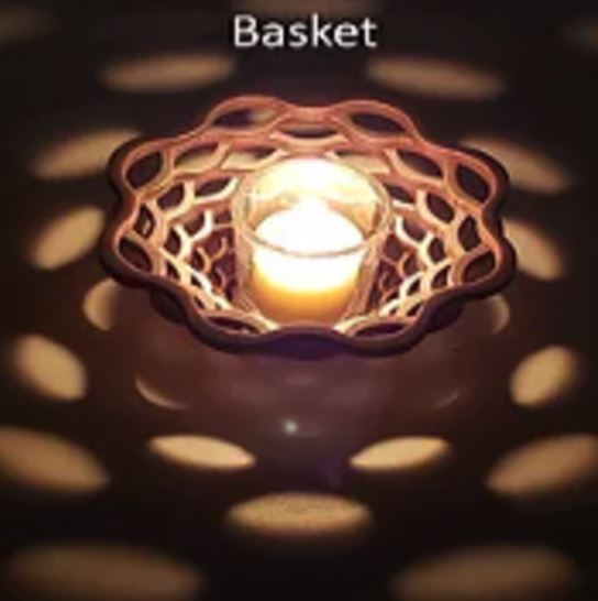 Basket Votive Holder