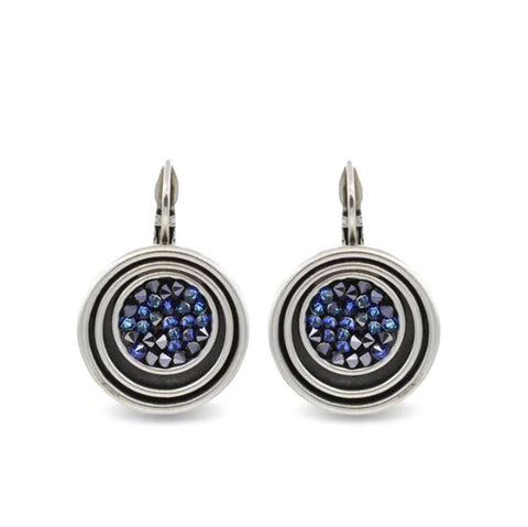Lila Clare Jewelry Cynthia Three-Circle Cluster Earrings