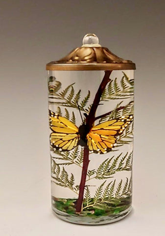 7" Monarch Butterfly Oil Candle