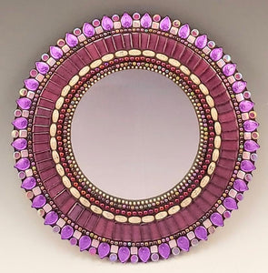 Violet Small Mirror