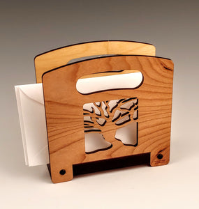 Tree Wood Napkin Holder