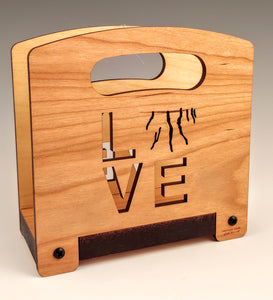 Love the Finger Lakes Wood Napkin Holder