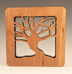 Tree Wood Trivet