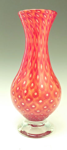 Red Teardrop Treasure Vase