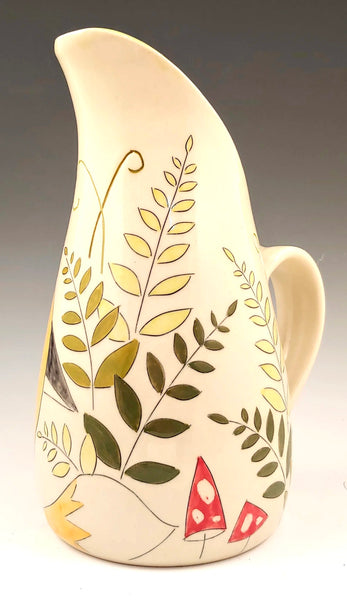 Large Foxes & Ferns Pitcher