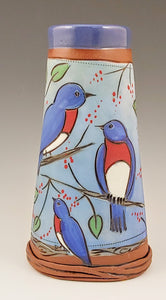 Bluebird Vase