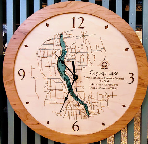 Cayuga Lake Clock
