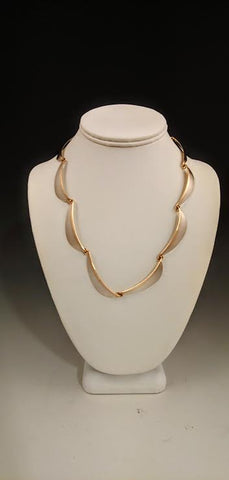 Mixed Metal Matte Necklace