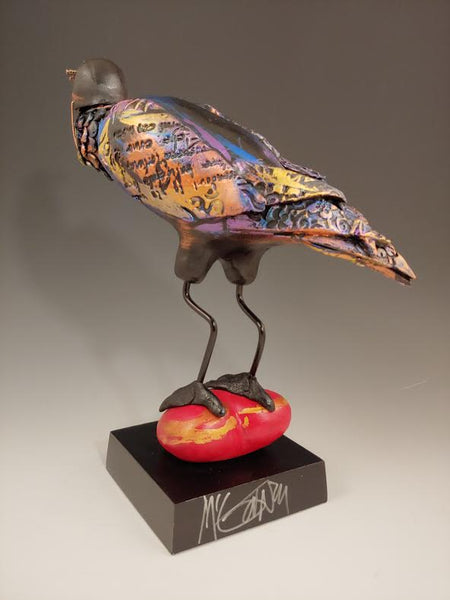 Raven Spirit Bird Sculpture
