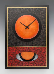 Red Walid Pendulum Clock