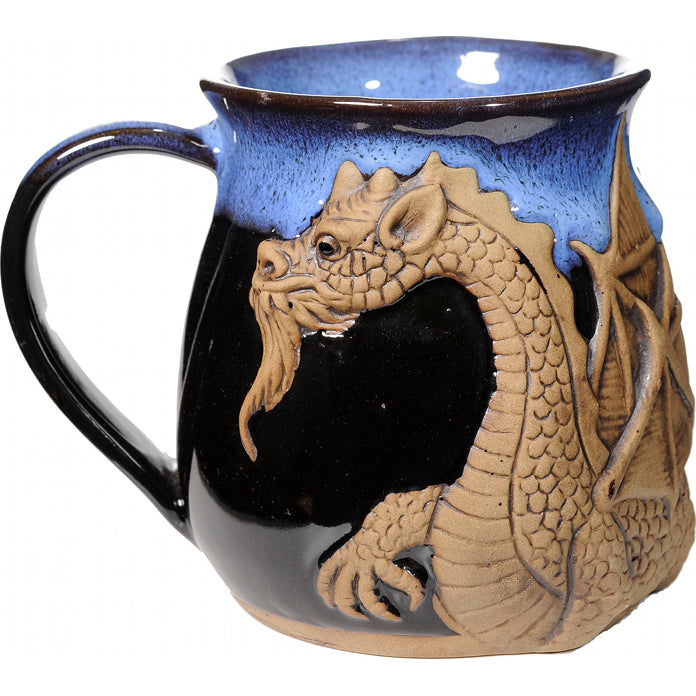 Blue Winged Dragon Mug