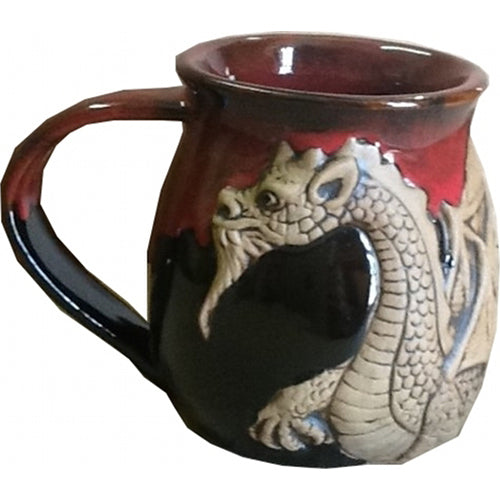 Red Winged Dragon Mug