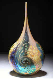 Brulee Teardrop Vase