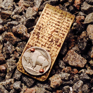 Buffalo Head Nickel Money Clip