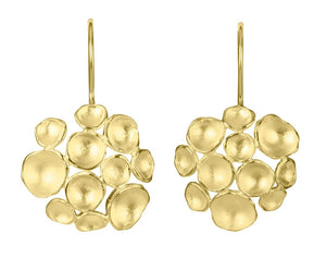 Champagne Pod Vermeil Earrings