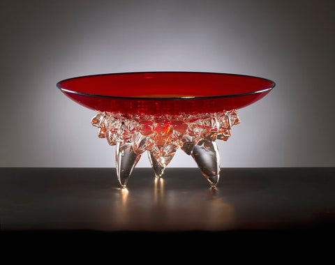 Cherry Red Low Thorn Bowl