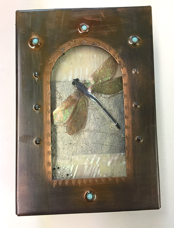 Dragonfly Reliquary Box