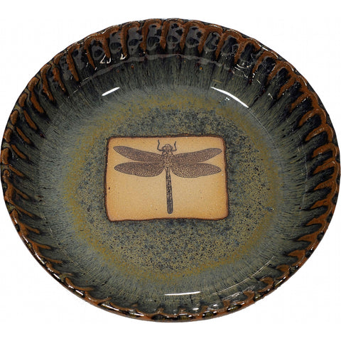 Dragonfly Pie Plate