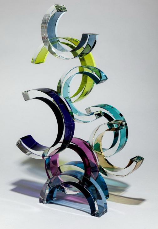 "El Nino" Glass Sculpture