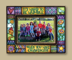 "Hard to be Humble.. Grand Kids" Picture Frame