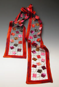 Heart Throb/Hot Flash Silk Scarf