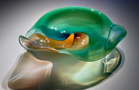 Jade Glass Bowl