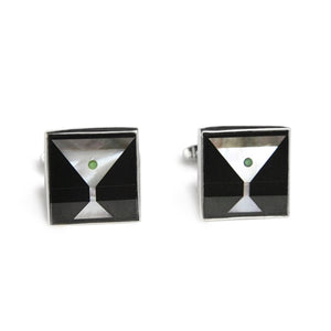 Martini  Men's  Cuff Links