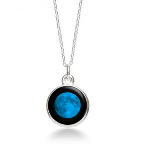 Necklace of moon phase 2025 on birthday