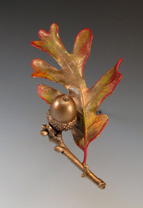 Oak & Acorn Pin