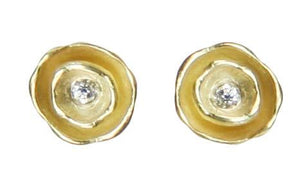 Oyster Pod Vermeil  Earrings