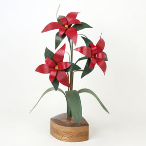 Poinsettia Vase