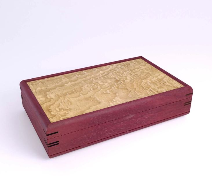 Purple Heart Tamo Valet/Jewelry Box