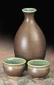 Brown Sake Set